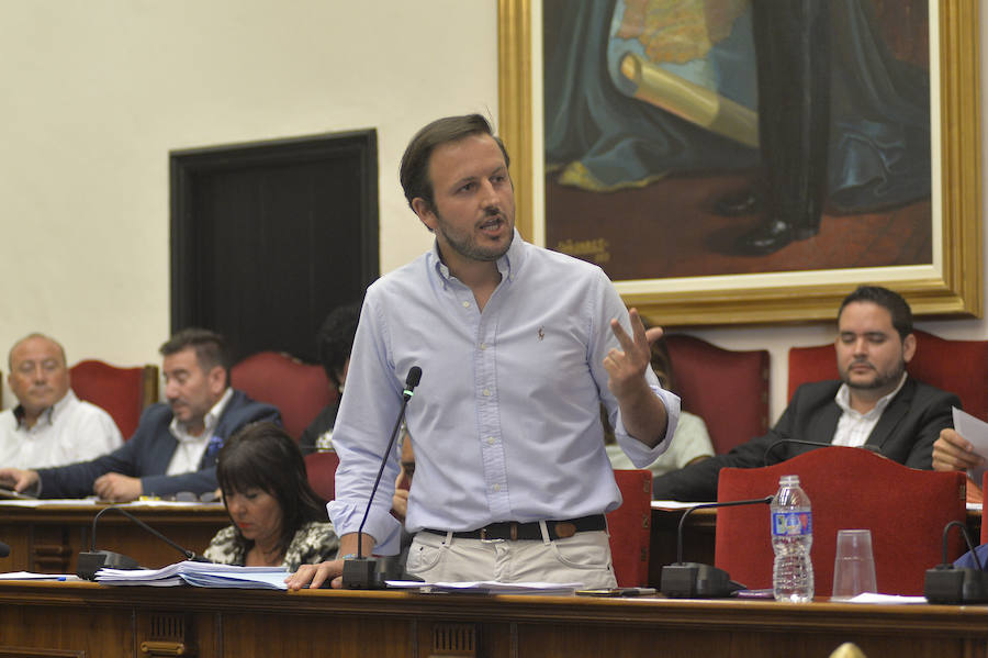 Pleno en el Ayuntamiento de Elche