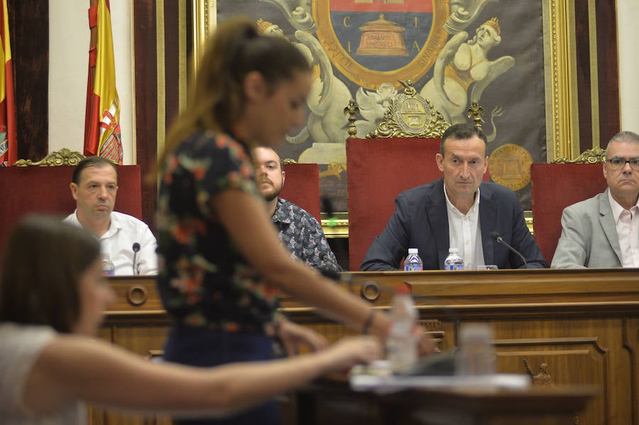 Pleno en el Ayuntamiento de Elche