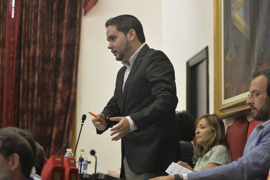 Pleno en el Ayuntamiento de Elche