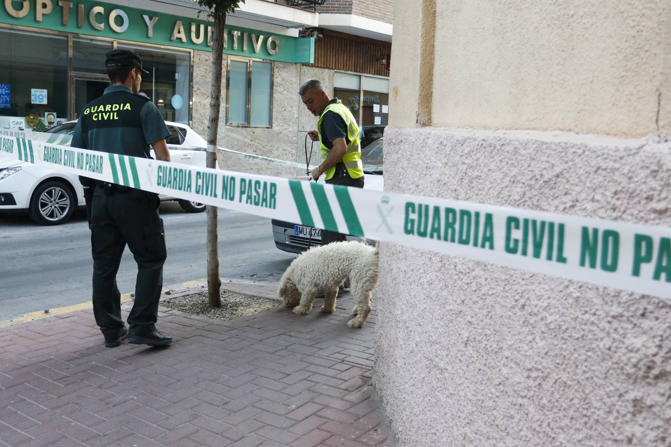 Cerrojazo a un punto de venta de hachís en Cieza
