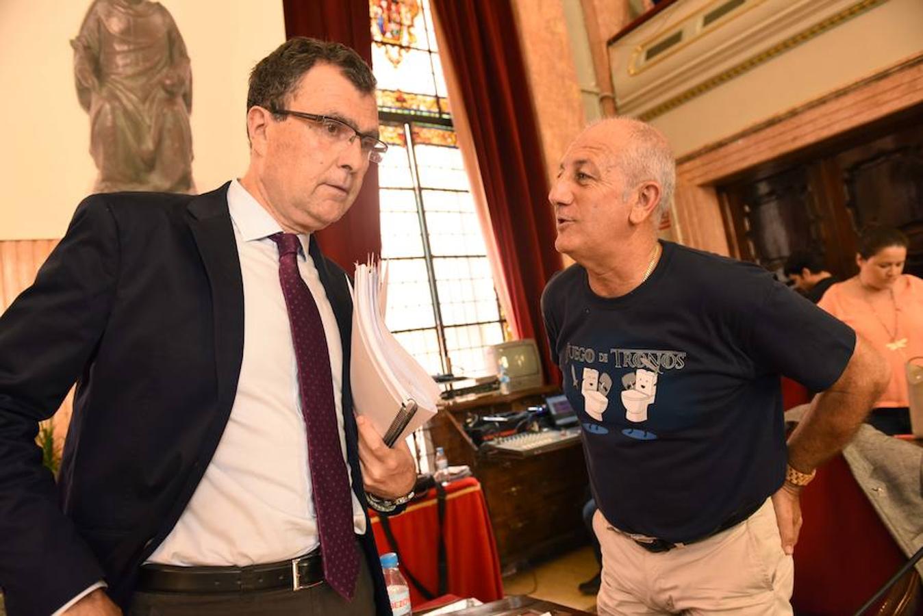 Pleno atípico en Murcia