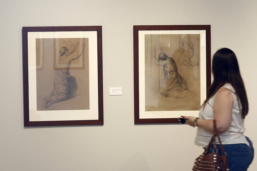 Hernández Amores, Párraga y Pedro Cano, en la muestra &#039;Obras sobre papel&#039;