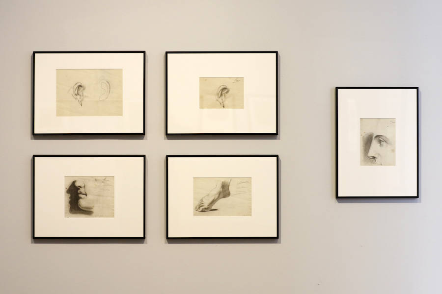 Hernández Amores, Párraga y Pedro Cano, en la muestra &#039;Obras sobre papel&#039;