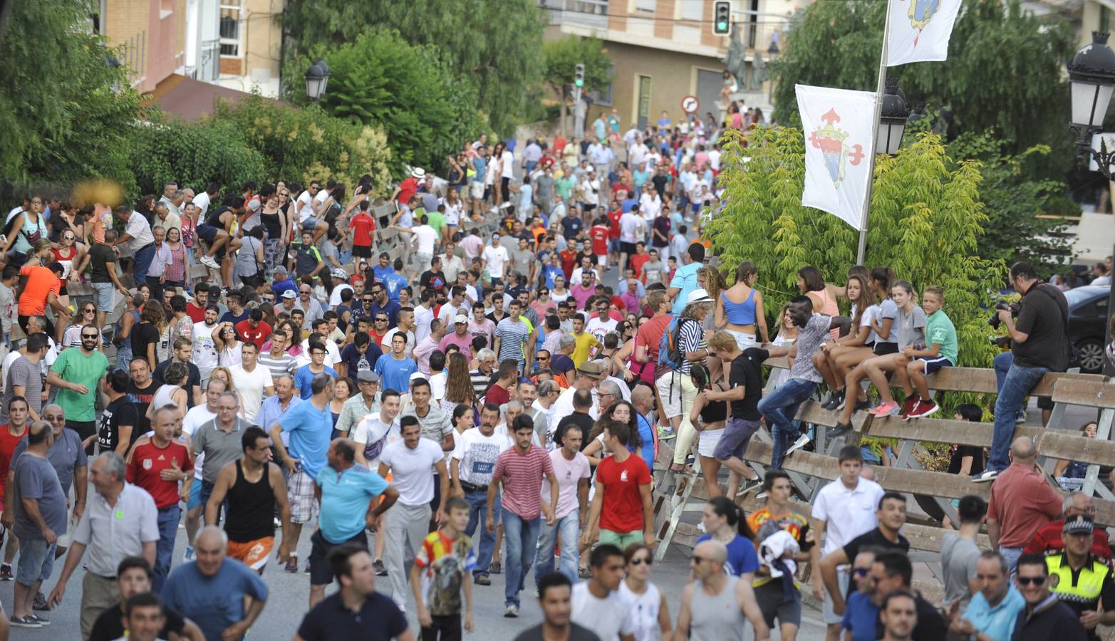 Segundo encierro de las fiestas de Moratalla