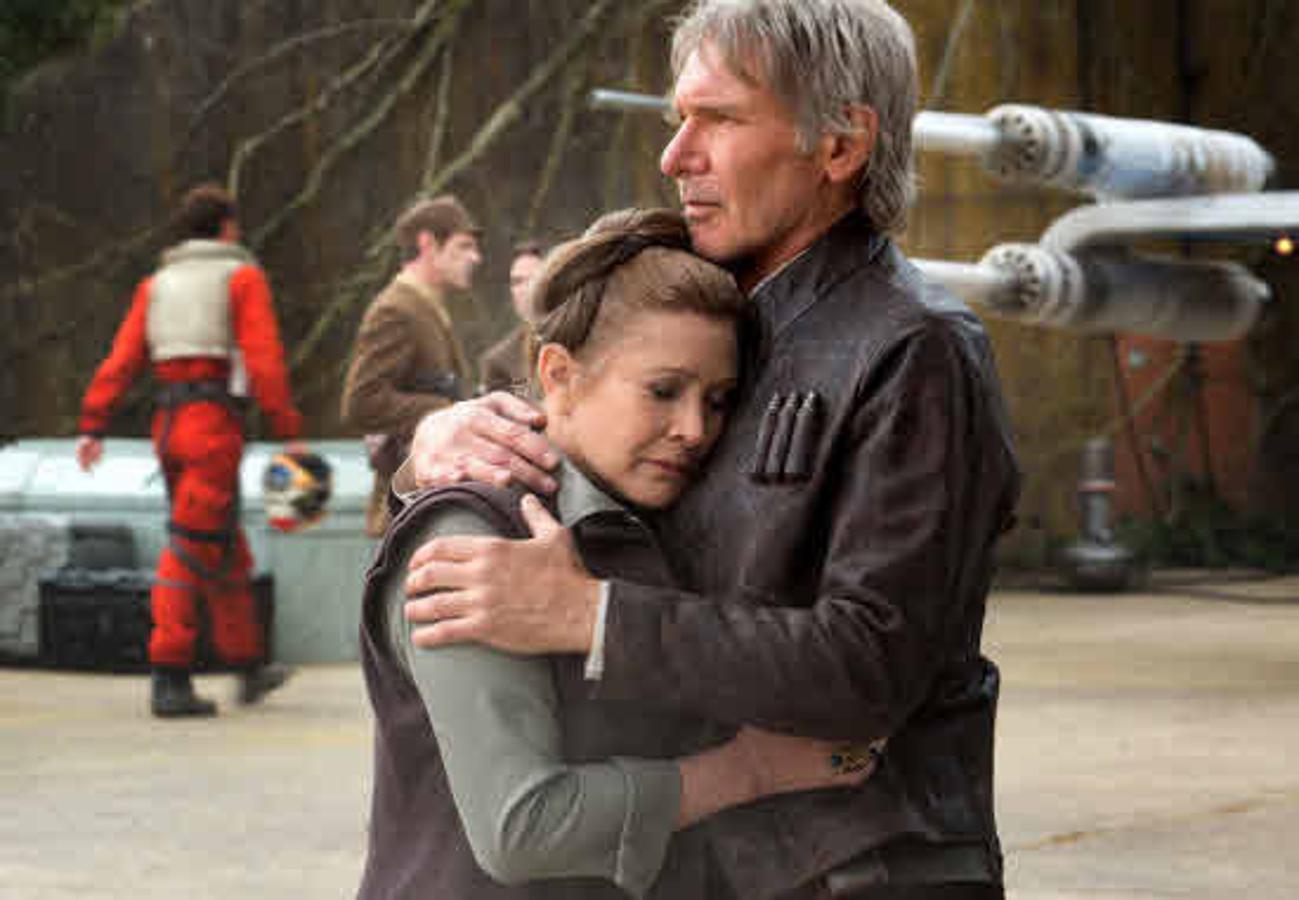 Como Han Solo en la reciente 'El Despertar de la Fuerza'