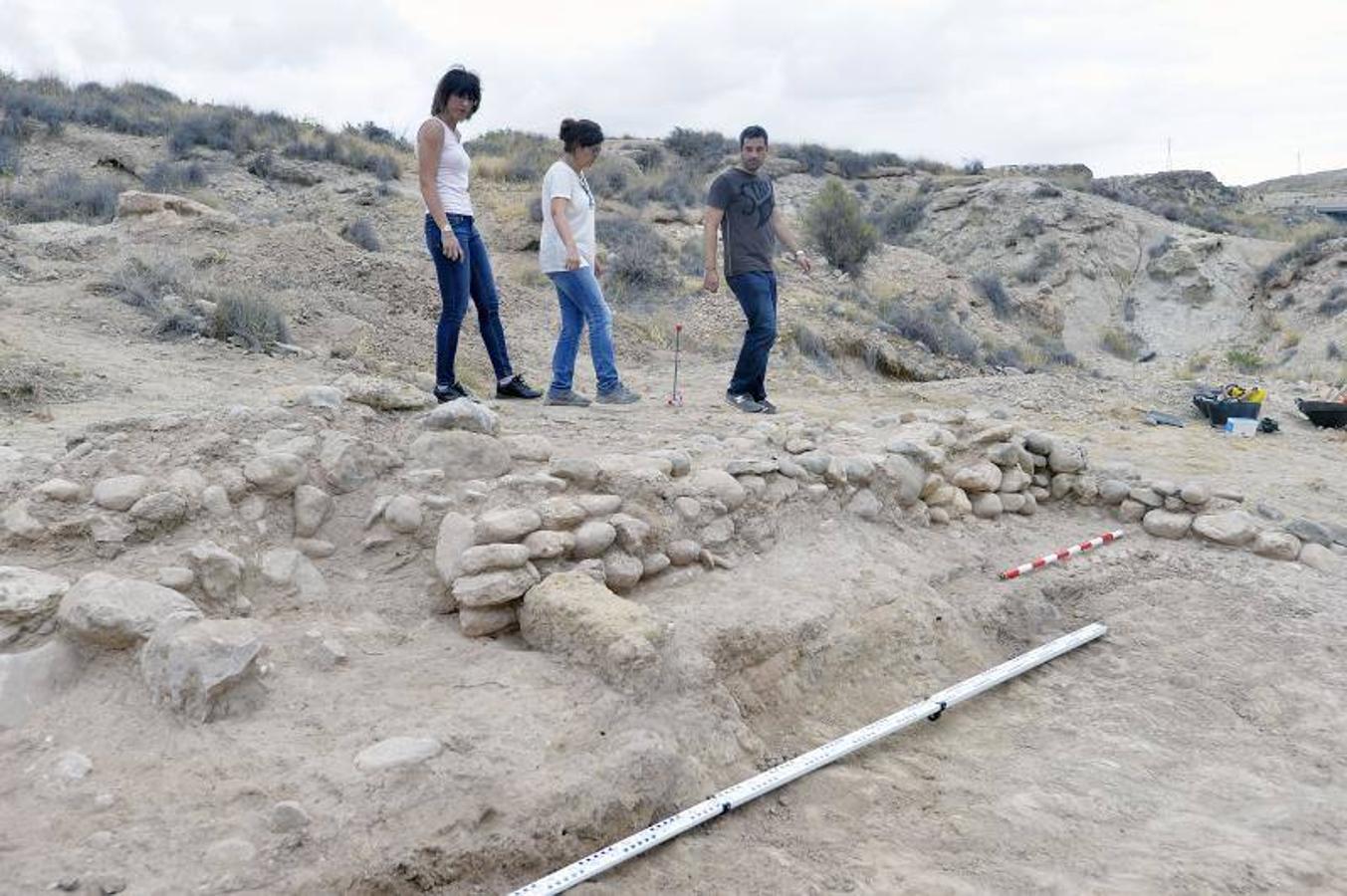 Descubren un yacimiento rural en el paraje d&#039;Aigüa Dolça y Salà