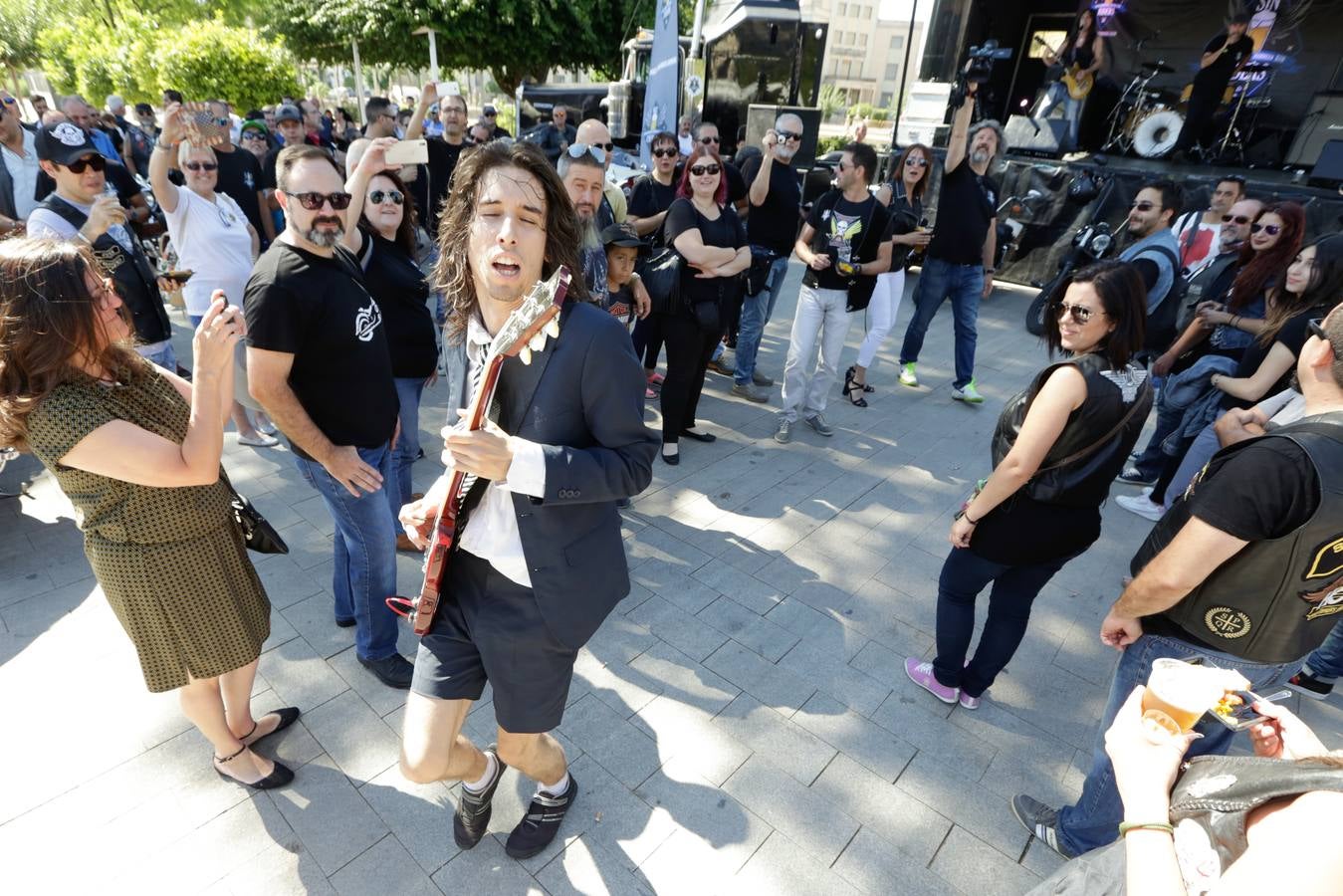 Concentración motera contra el consumo de alcohol al volante