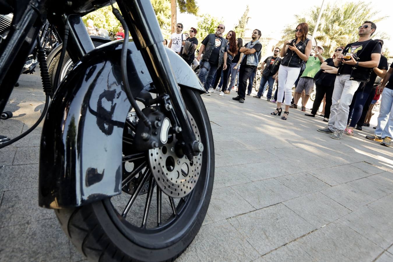 Concentración motera contra el consumo de alcohol al volante