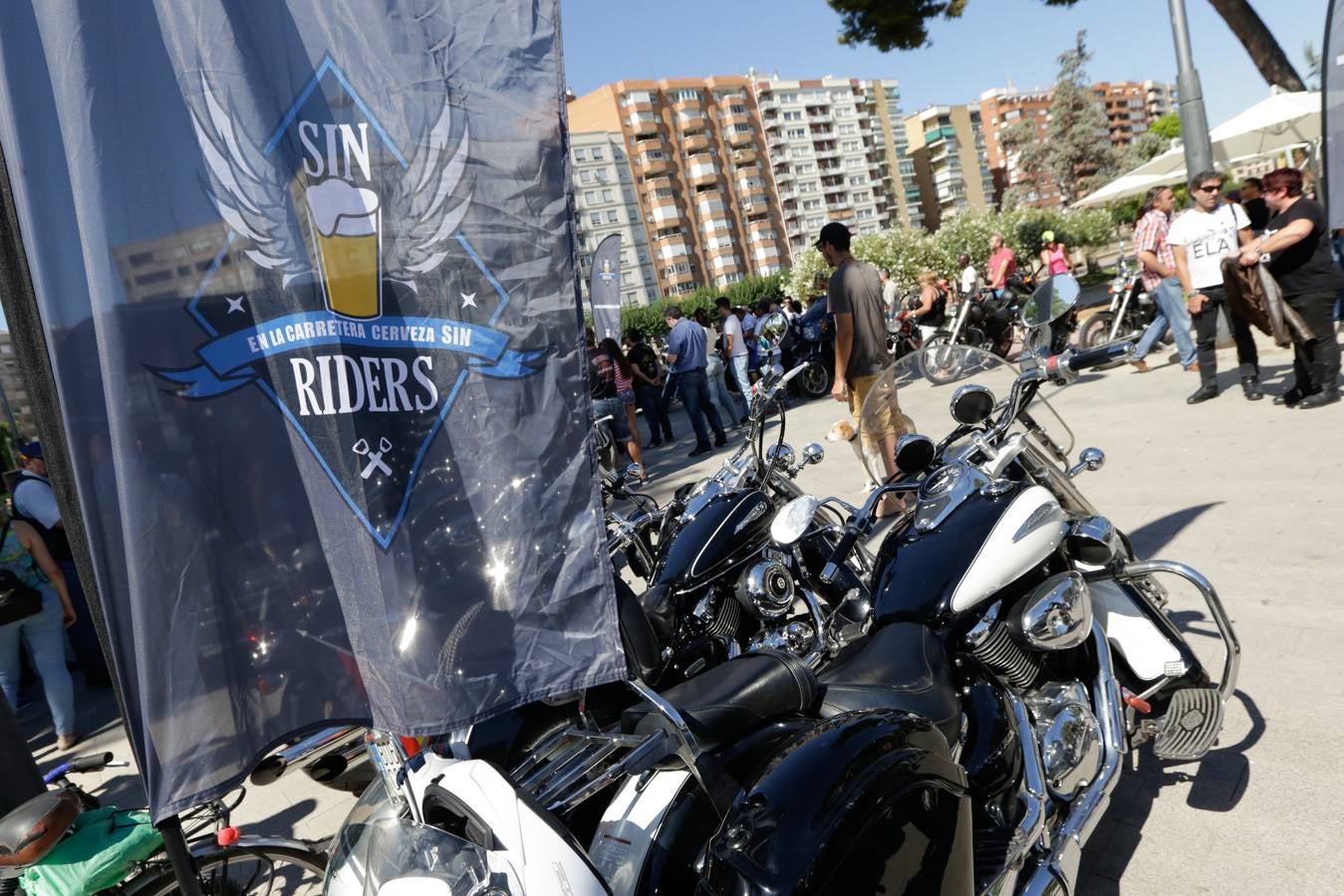 Concentración motera contra el consumo de alcohol al volante