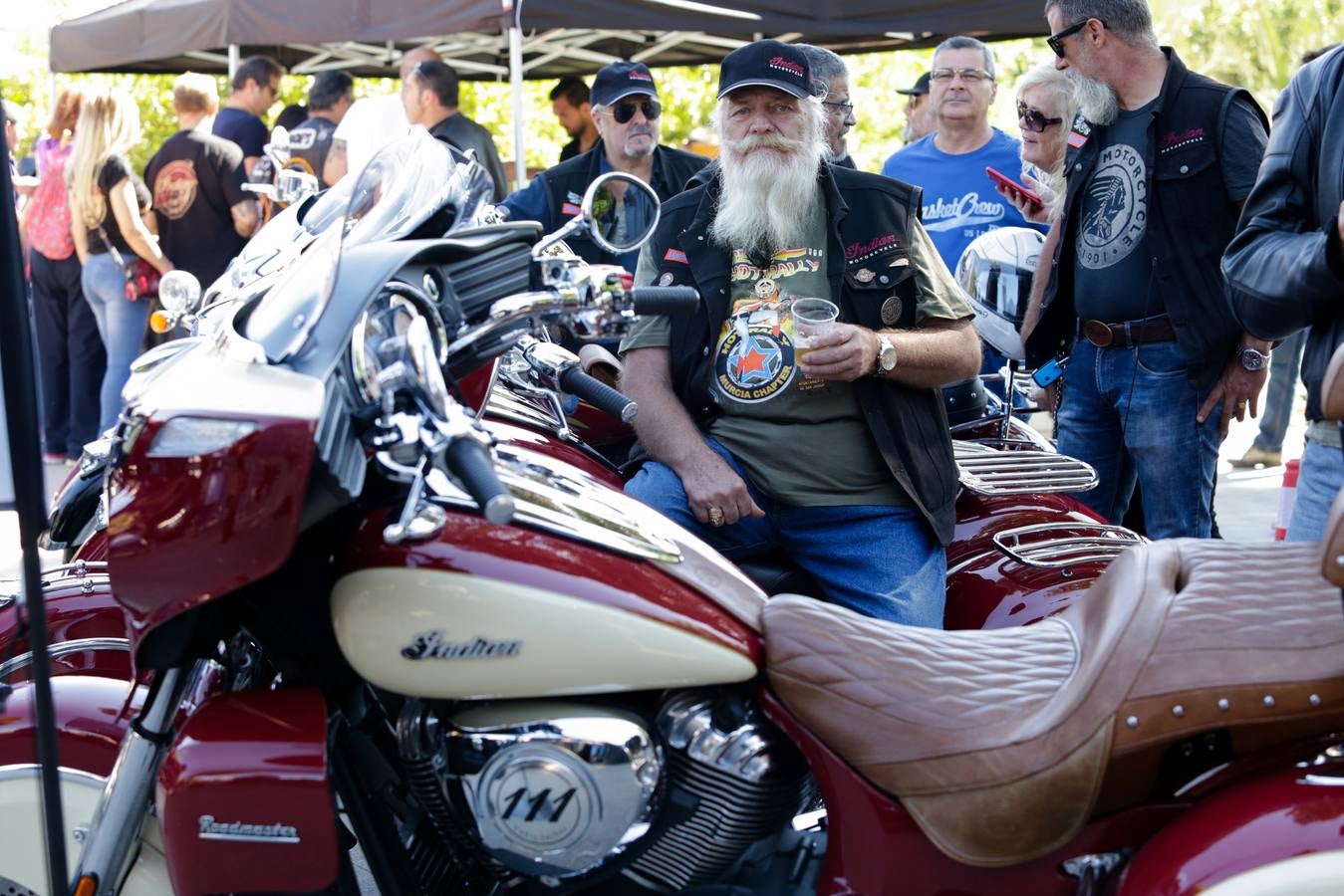 Concentración motera contra el consumo de alcohol al volante