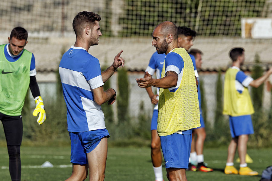 Primer entrenamiento del Hércules CF