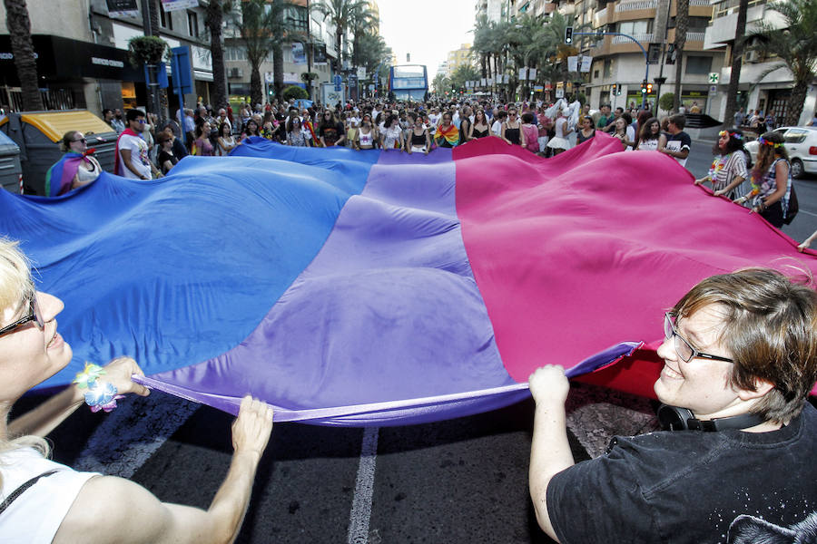 Manifestación del Orgullo Gay en Alicante