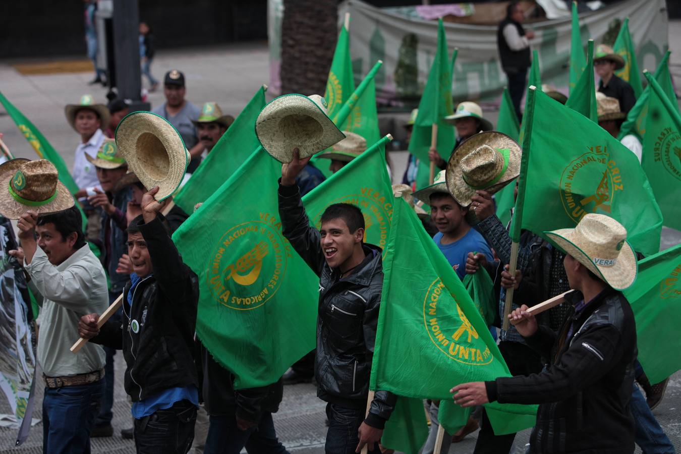 Los campesinos se rebelan en México