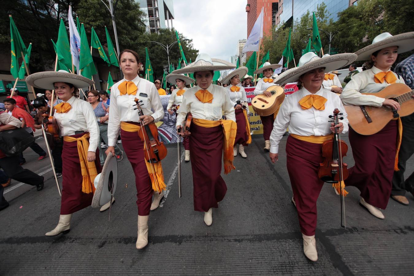 Los campesinos se rebelan en México