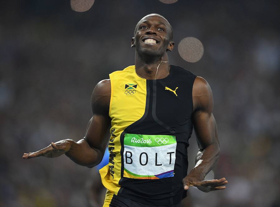 El irrepetible Usain Bolt gana su tercer oro en 100 metros