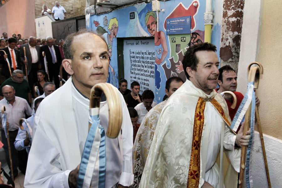 Procesión y misa en honor del copatrón de la ciudad