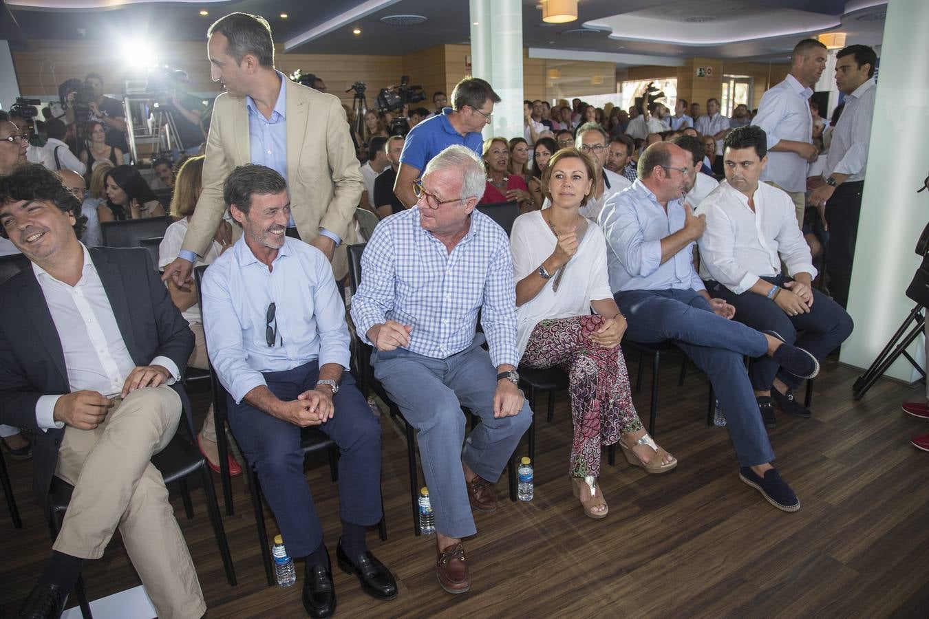 Cospedal asiste a la Intermunicipal del PP en San Javier