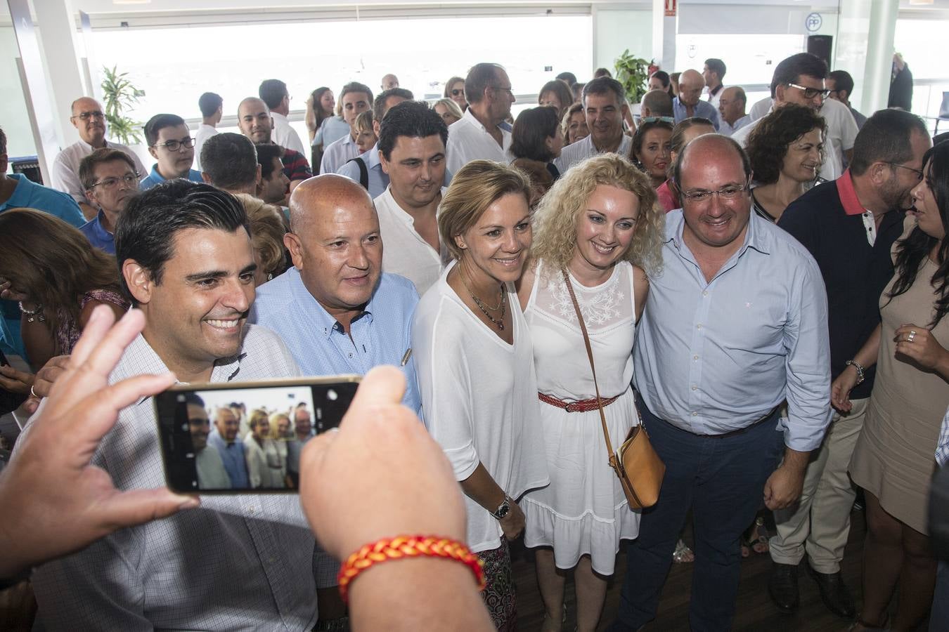 Cospedal asiste a la Intermunicipal del PP en San Javier