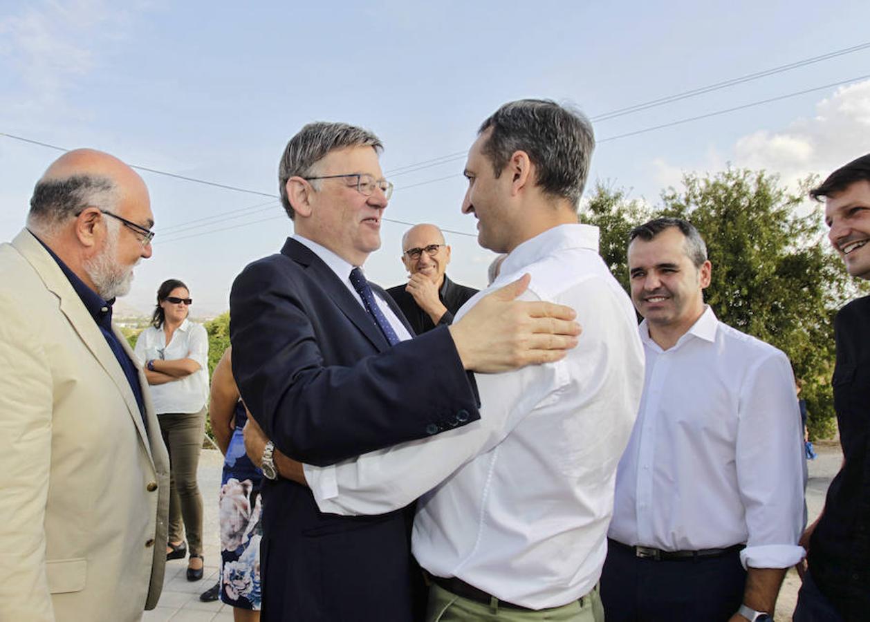 Ximo Puig asiste al acto de inicio de la campaña de la uva