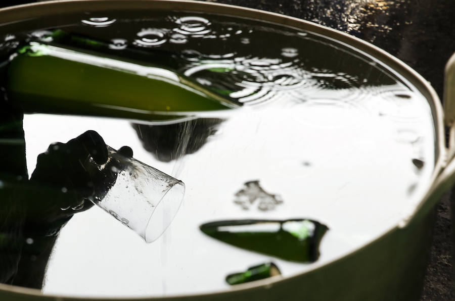 Sidra y jolgorio en San Sebastián