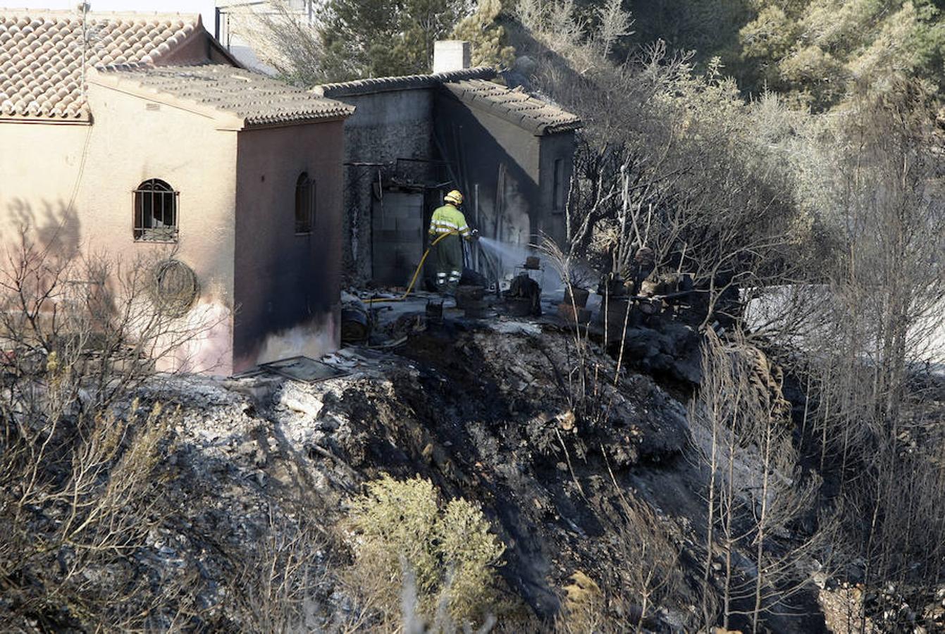 Xàbia y Benitatxell, calcinadas tras el incendio