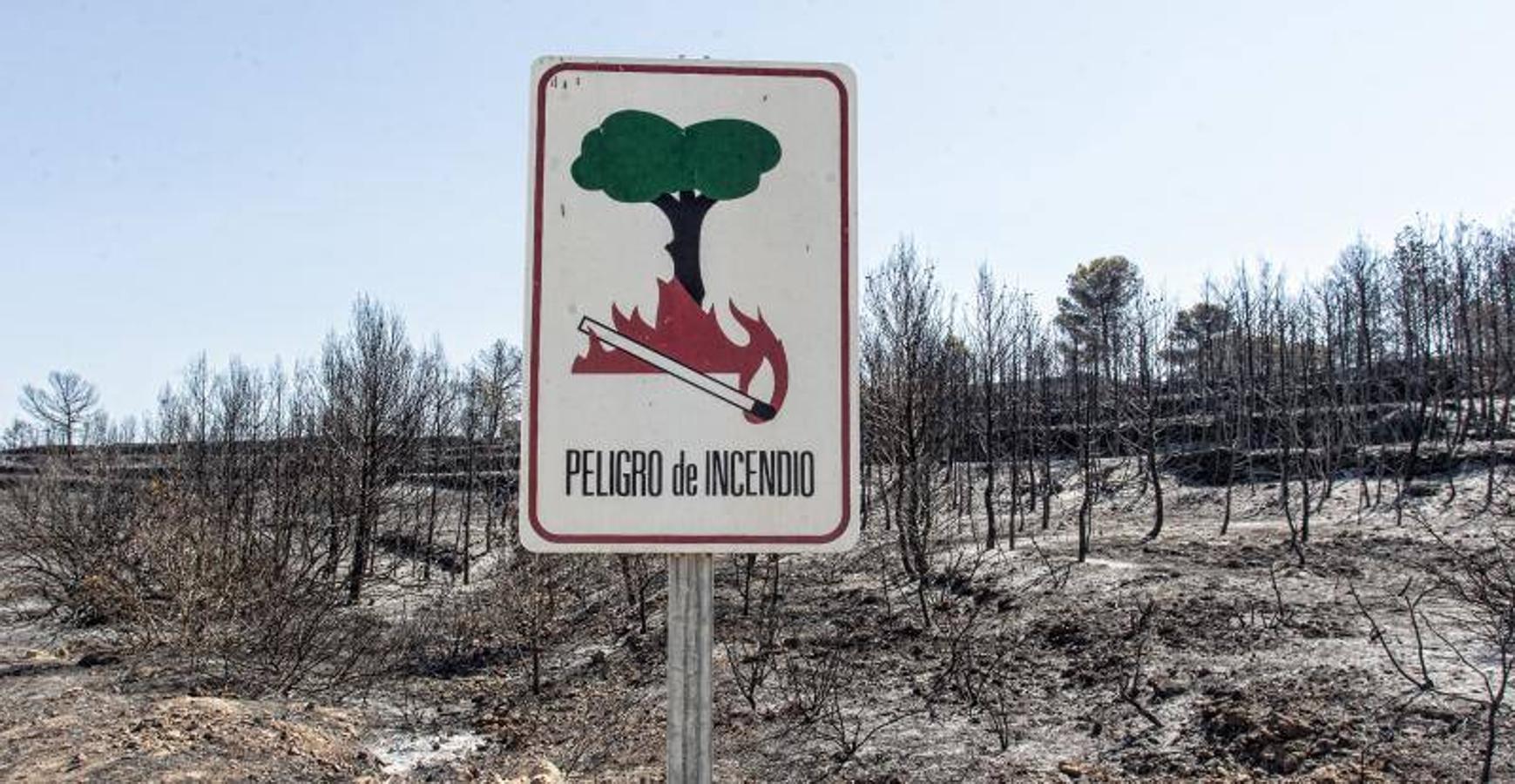 Xàbia y Benitatxell, calcinadas tras el incendio