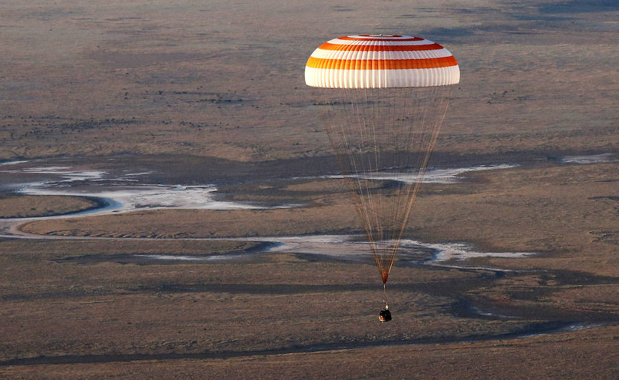 De vuelta a casa tras una larga misión