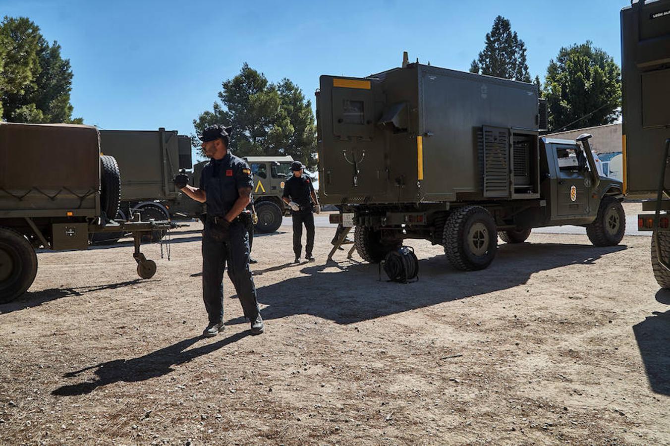 La UME despliega 300 efectivos para hacer practicas en la Vega