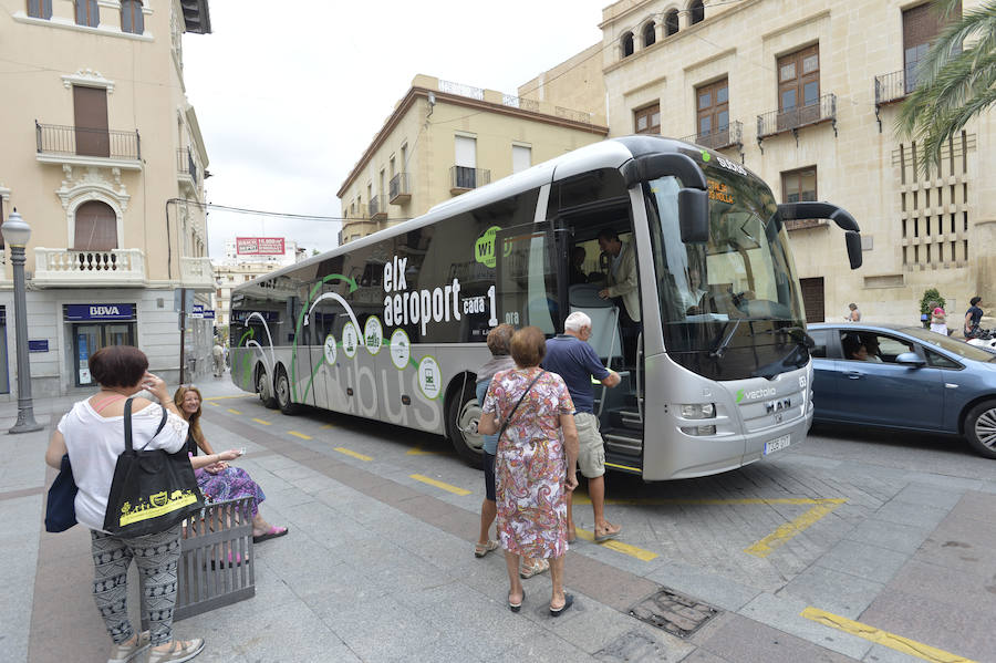 Nuevo  autobús desde Elche al aeropuerto