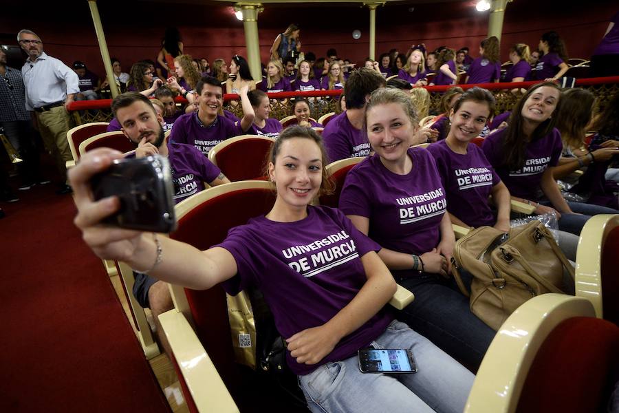 Bienvenida a los más de 1.500 alumnos internacionales de la UMU