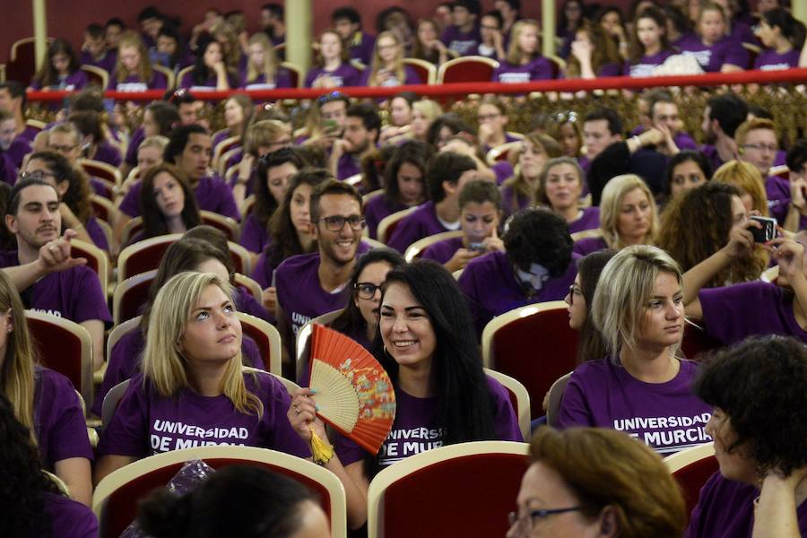 Bienvenida a los más de 1.500 alumnos internacionales de la UMU