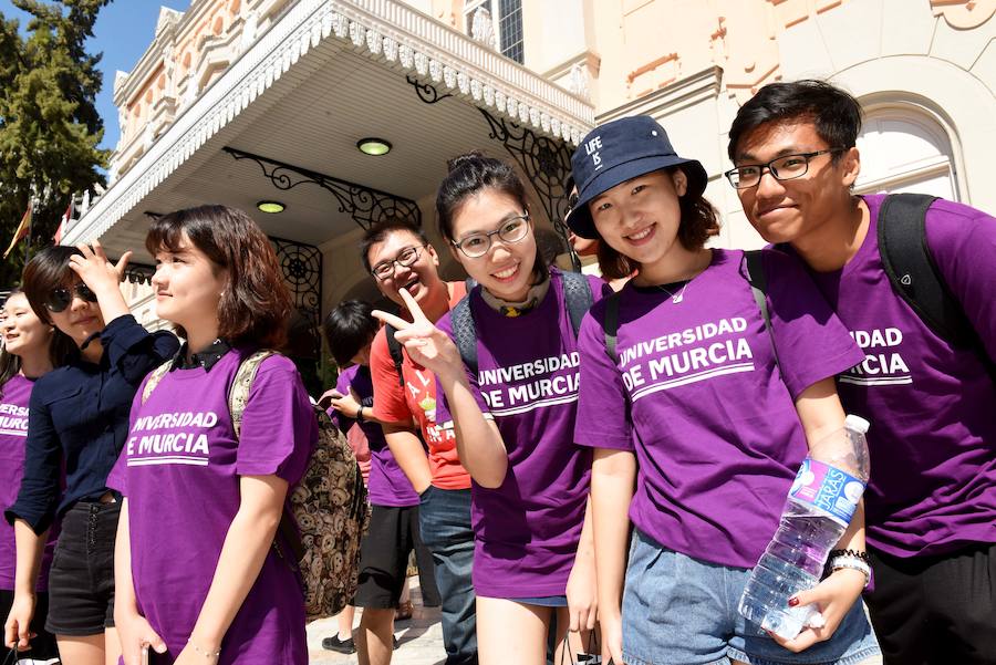 Bienvenida a los más de 1.500 alumnos internacionales de la UMU