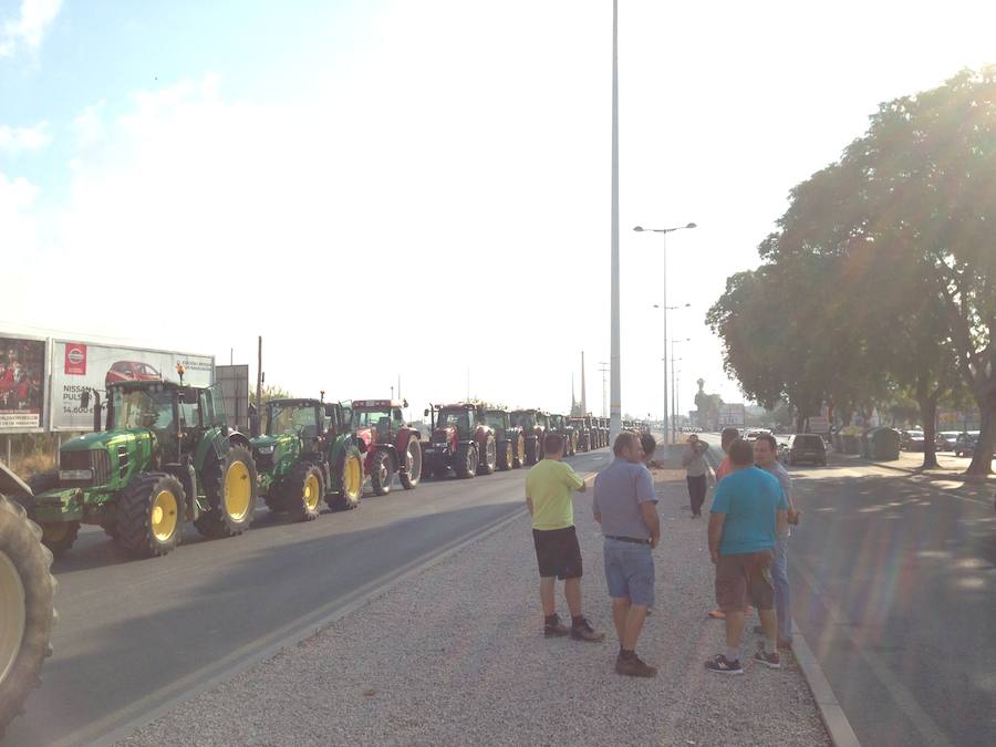 Los tractores toman Gran Vía