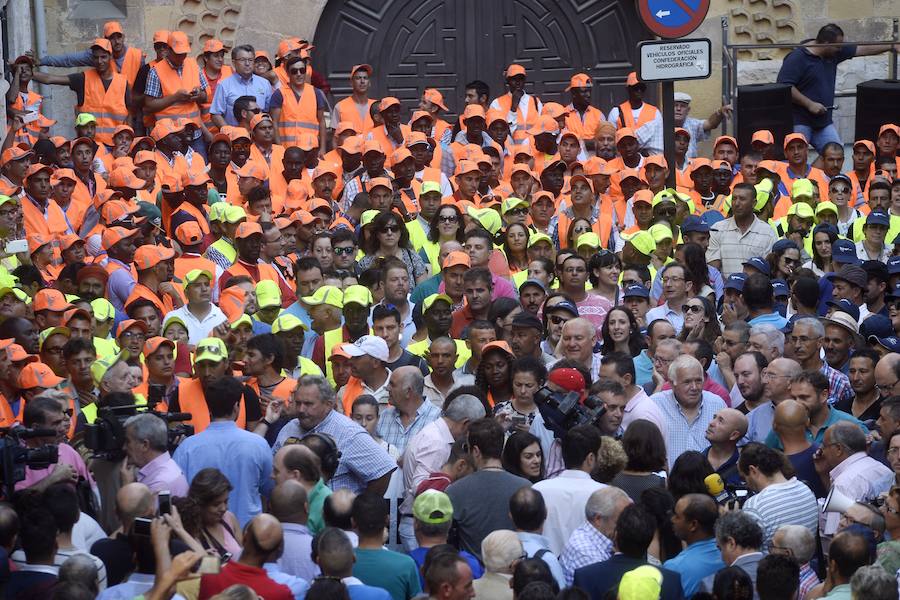 Los tractores toman Gran Vía