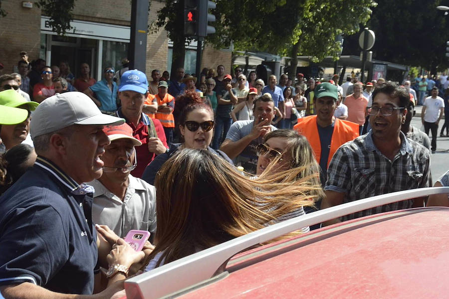 Los tractores toman Gran Vía