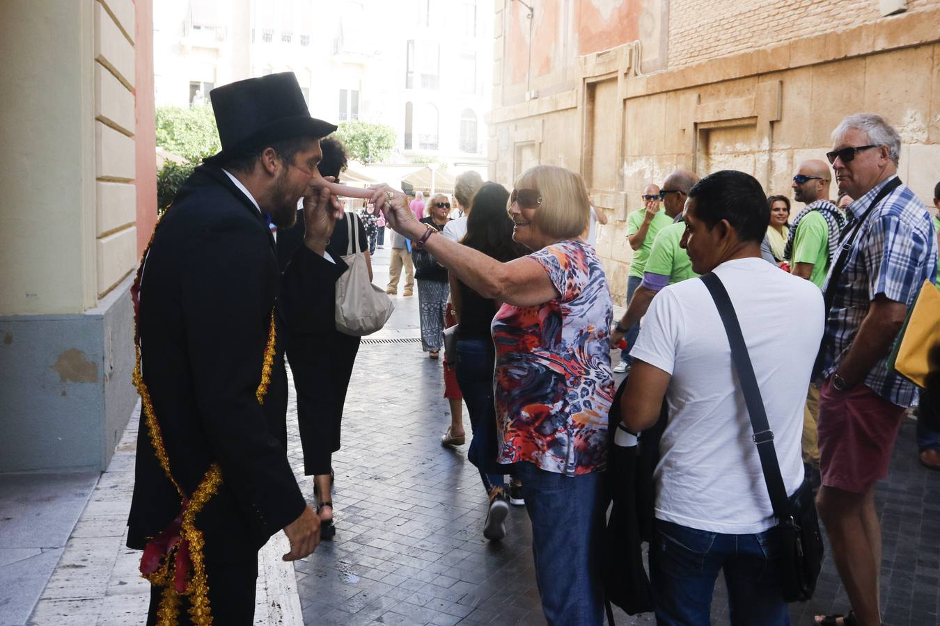 Protesta en el pleno de septiembre en Murcia