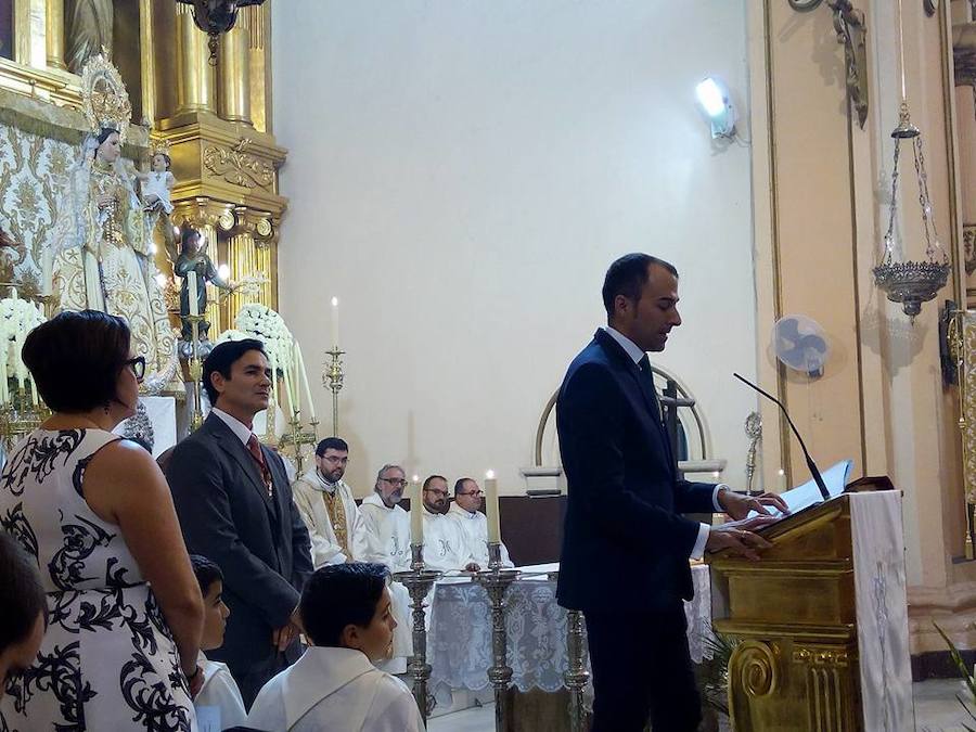 Se hermanan las cofradias Virgen del Rosario de Bullas y Vera Cruz de Caravaca