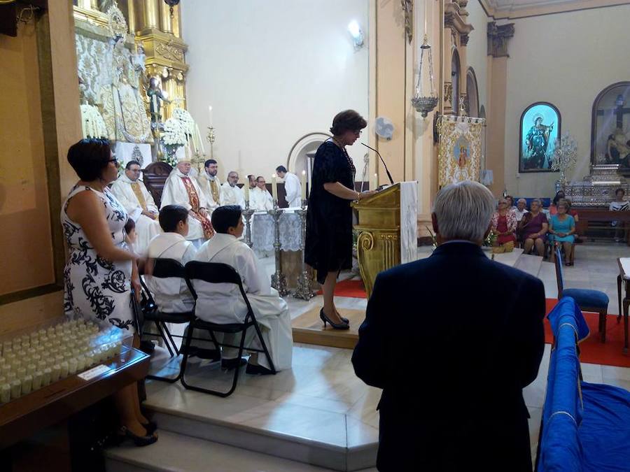 Se hermanan las cofradias Virgen del Rosario de Bullas y Vera Cruz de Caravaca