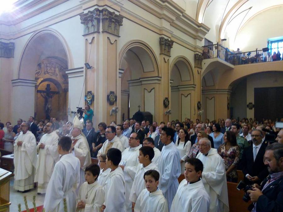 Se hermanan las cofradias Virgen del Rosario de Bullas y Vera Cruz de Caravaca