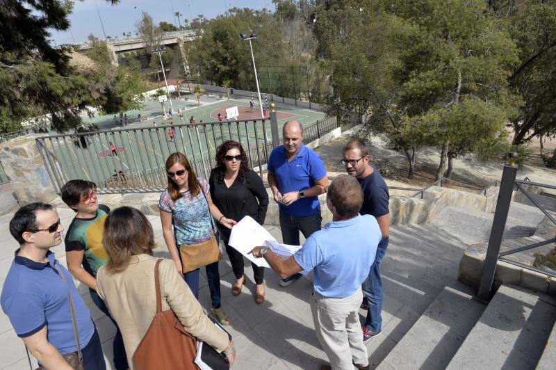 Patricia Macià visita el colegio público Baix Vinalopó