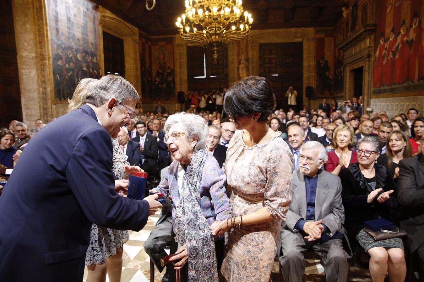 Acto de entrega de las Altas Distinciones de la Generalitat