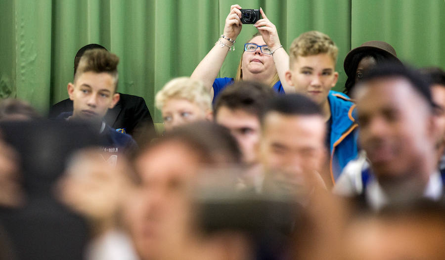 Alumnos de 8 nacionalidades distintas trabajan en un proyecto europeo en el IES San Juan