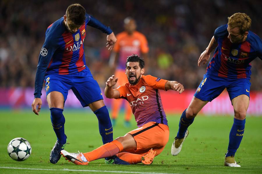 Las mejores imágenes del Barcelona-Manchester City