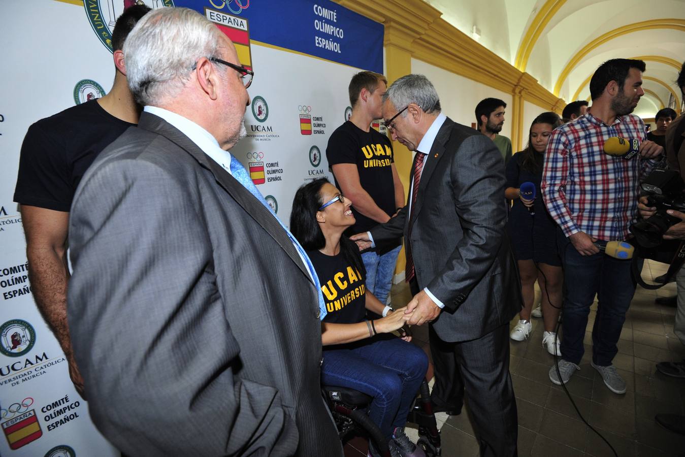 Los héroes de Río brillan en la UCAM