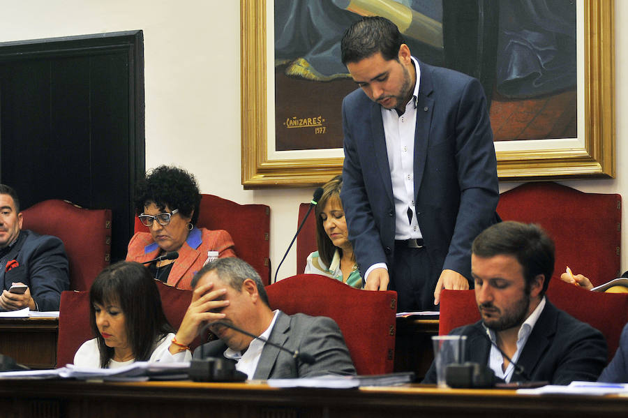 Pleno en el Ayuntamiento de Elche