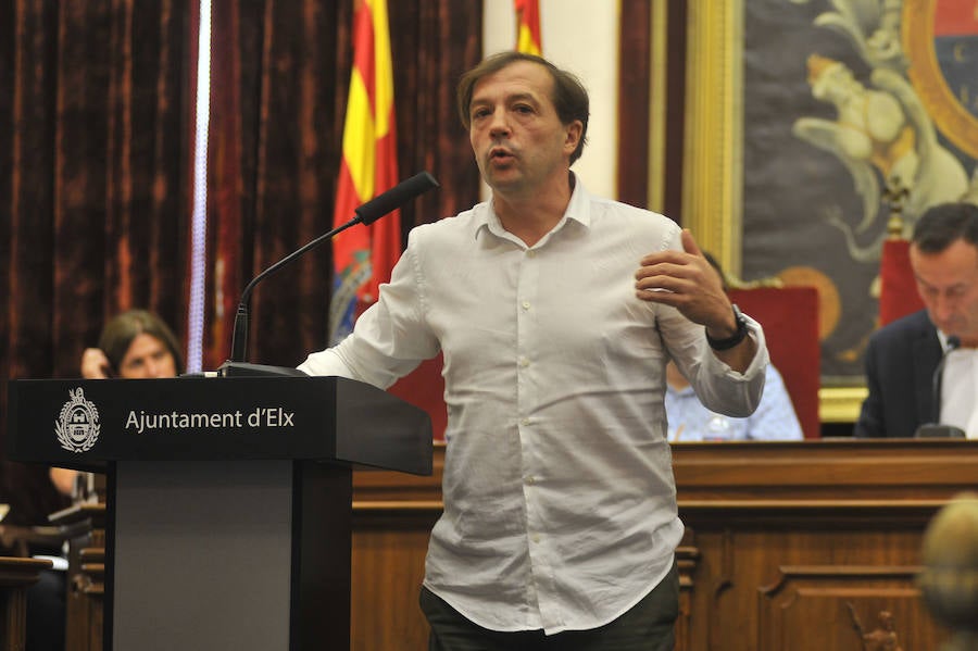 Pleno en el Ayuntamiento de Elche