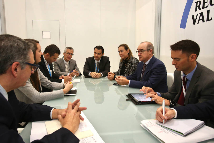 César Sánchez en la feria World Travel Market de Londres