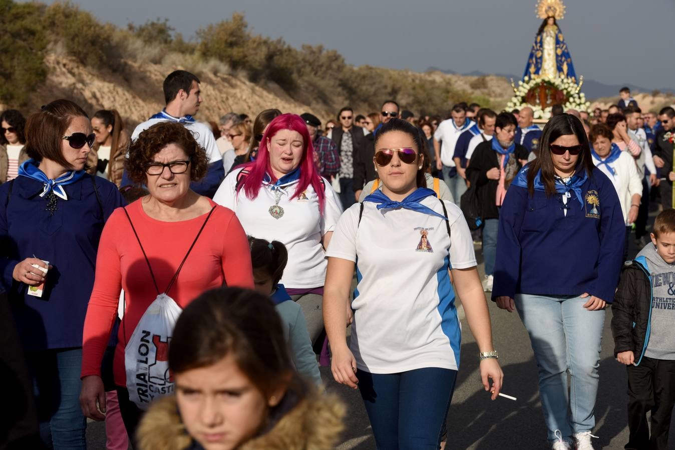 Mazarrón celebra la romería de la Virgen del Milagro