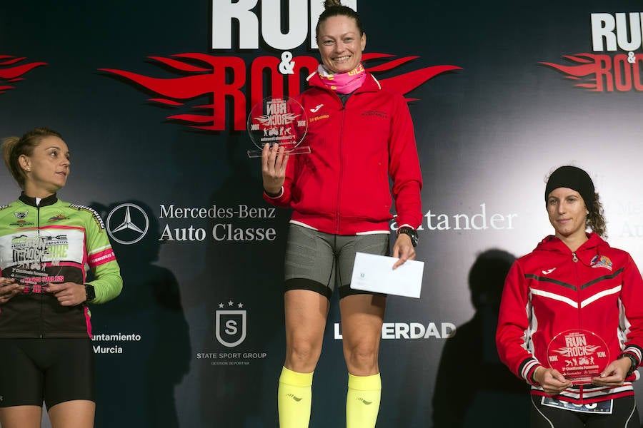 Llegada y podio de la Run&amp;amp;Rock de Murcia