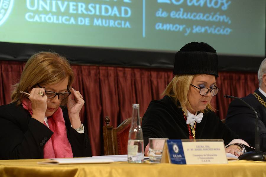 Apertura del curso académico en la UCAM